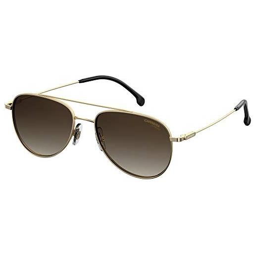 Carrera 187/s, occhiali da sole unisex adulto, gold, 60