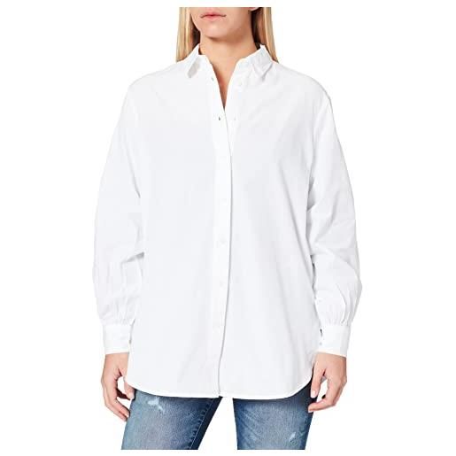 Only onlnora new l/s shirt wvn noos camicia da donna, bianco