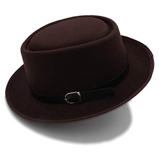 Cappello Porkpie In Rafia LIERYS Uomo - Made In Italy, Elegante Per Primavera/Estate - Foto 7