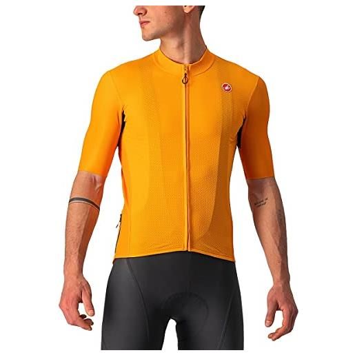 Castelli endurance elite jersey maglietta, uomo, arancione (pop orange), m
