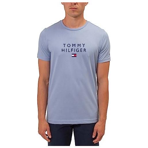 Tommy Hilfiger - t-shirt uomo regular con logo - taglia m