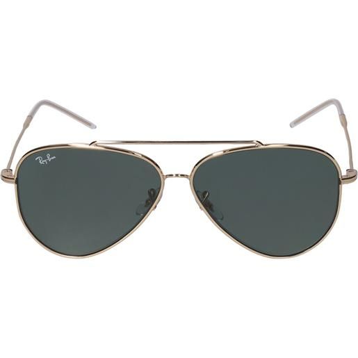 RAY-BAN occhiali da sole aviator reverse in metallo