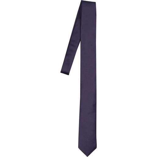 DOLCE & GABBANA cravatta in seta con logo
