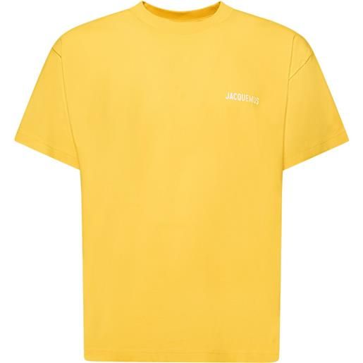 JACQUEMUS t-shirt le t-shirt in cotone con logo