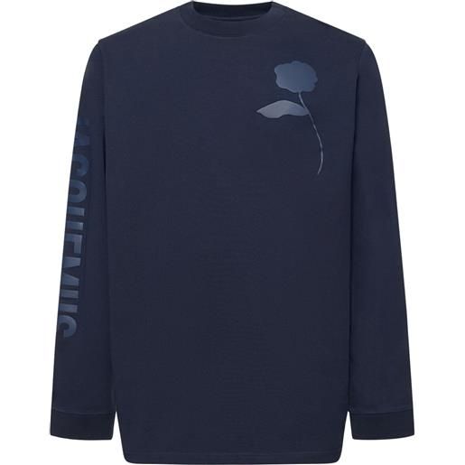 JACQUEMUS t-shirt le t-shirt ciceri in cotone con stampa