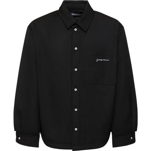 JACQUEMUS giacca la chemise boulanger in lana