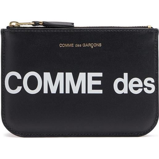 COMME DES GARÇONS WALLET portafoglio in pelle con logo