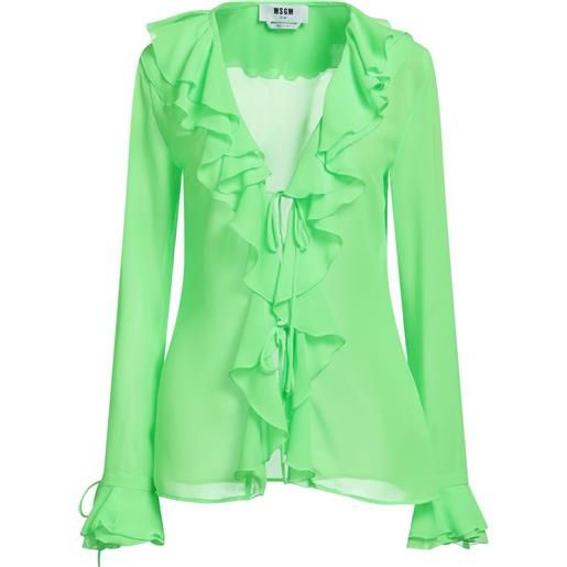MSGM - camicie e bluse tinta unita