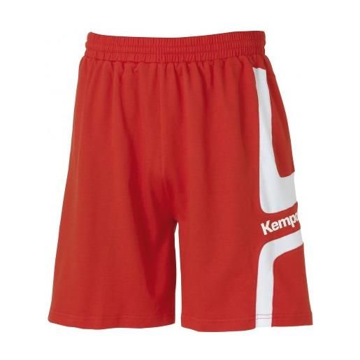 Kempa - pantaloncini aspire, unisex, shorts aspire, rosso/bianco, s
