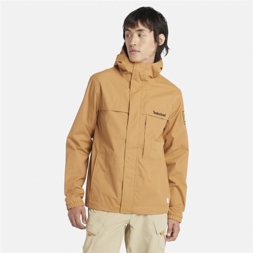 Timberland giacca guscio benton da uomo in arancione arancione