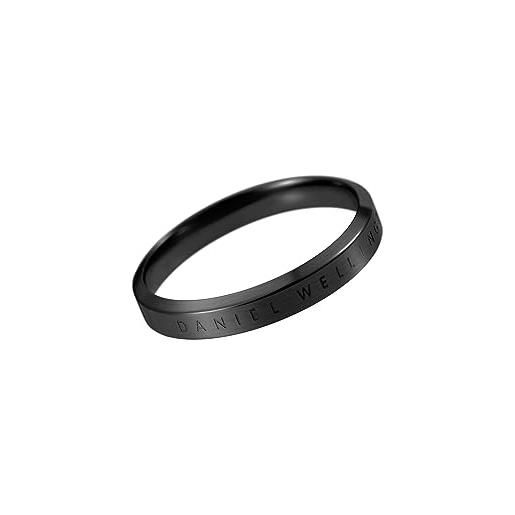 Daniel Wellington classic ring 60 stainless steel (316l) black