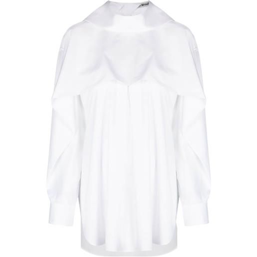 Issey Miyake camicia a maniche lunghe - bianco