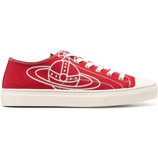 Vivienne Westwood sneakers con stampa - rosso