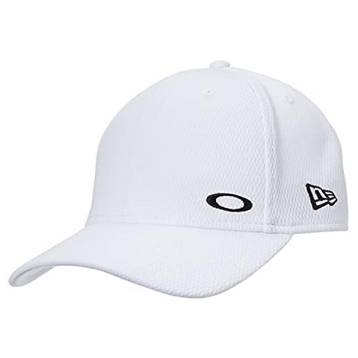 Oakley tinfoil cap 2.0 cappello, bianco, s-m uomo