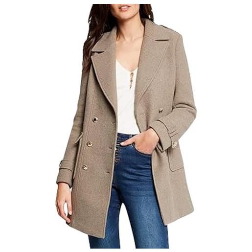 Morgan manteau droit boutonné 222-gfabi cappotto, grigio, 40 donna