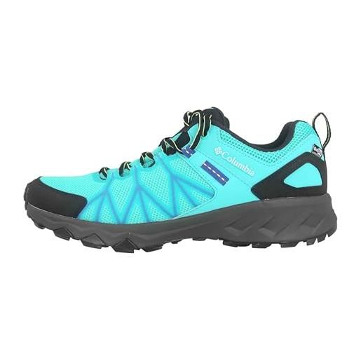 Columbia peakfreak ii outdry waterproof scarpe da trekking basse impermeabili donna, rosso (beetroot x sundance), 41 eu
