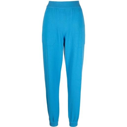 MRZ pantaloni sportivi con vita elasticizzata - blu