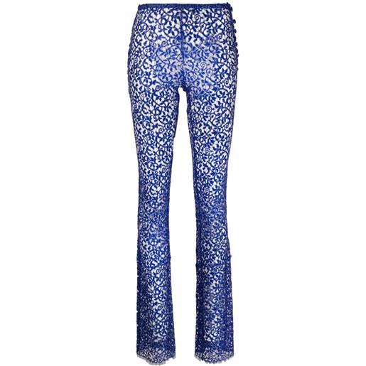 Coperni pantaloni svasati - blu