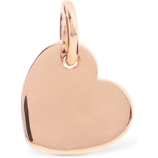 DODO charm heart in oro rosa 9kt