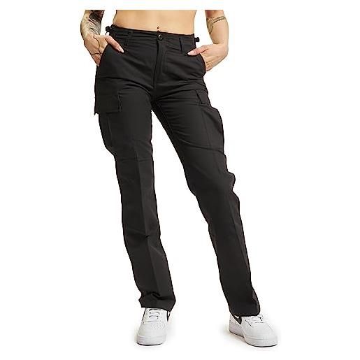 Brandit Brandit ladies bdu ripstop trouser, pantaloni donna, nero (black), 35