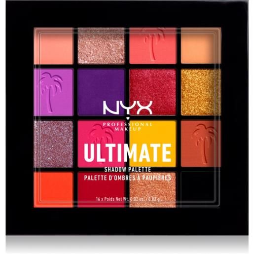 NYX Professional Makeup ultimate shadow palette ultimate shadow palette 16 x 0.83 g
