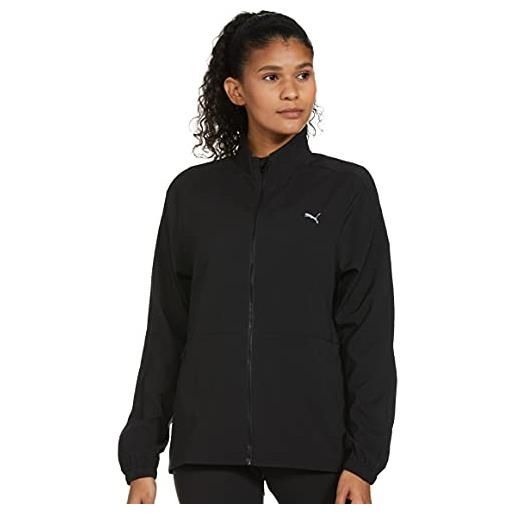 Puma women favorite woven jacket abbigliamento da running running jacket black - 8