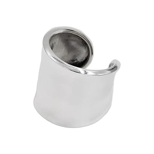 Cellerini - anello in argento 925 fascia martellata argento