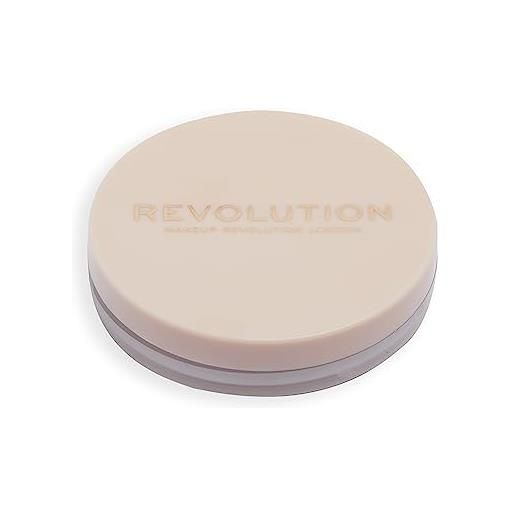 Revolution Beauty London makeup revolution london, balm face primer, base per trucco setosa, contiene acido ialuronico, formula sfocante pori, 12 g