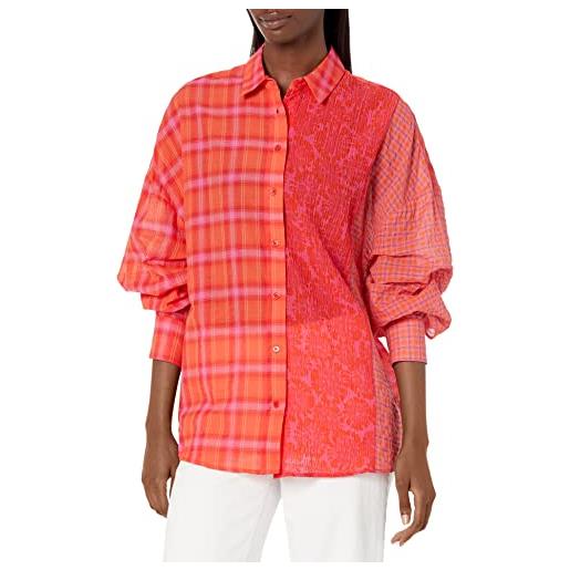 Desigual cam_ely 7002 maglietta, colore: arancione, s donna