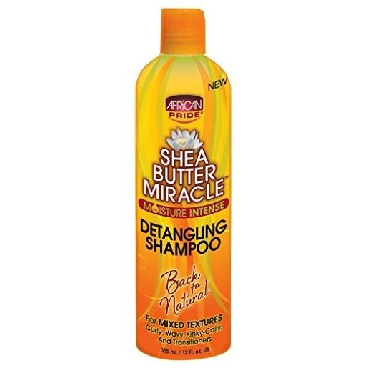 African pride shea butter miracle detangling shampoo 360 ml by african pride