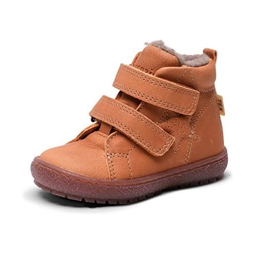 Bisgaard eli tex, stivale alla moda unisex-bimbi 0-24, brandy, 23 eu