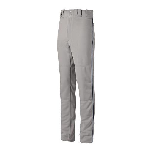 Mizuno pantaloni premier pro piped g2 da uomo premier pro piped pant g2 l grigio-nero