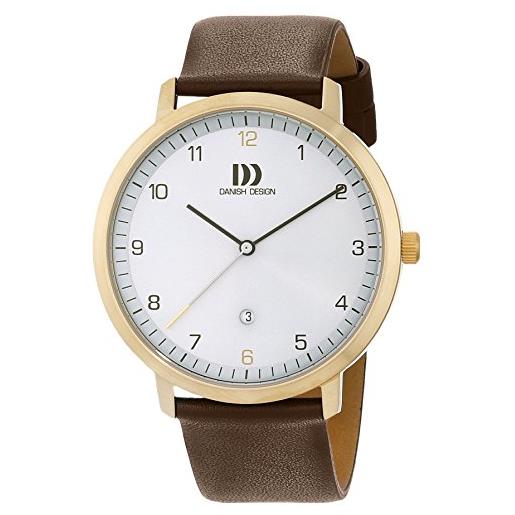 Danish Design orologio analogueico quarzo uomo con cinturino in pelle 3310092