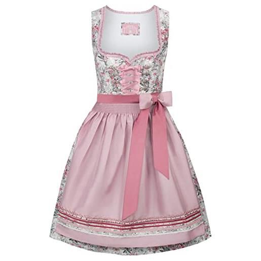 Stockerpoint dirndl jolie vestito per occasioni speciali, rosa, 42 donna