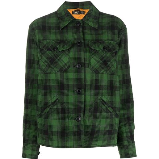 Ralph Lauren RRL giacca-camicia a quadri - verde