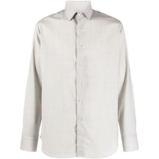 Canali camicia a quadri - grigio