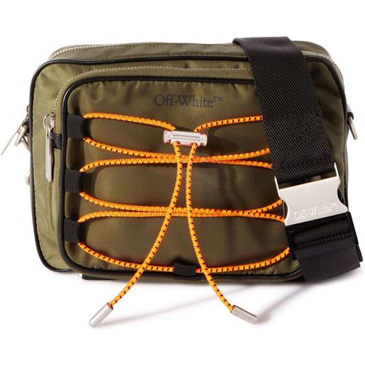 Off-White borsa a tracolla courrier - verde