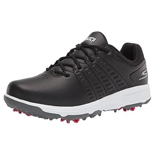 Skechers go jasmine-scarpe da golf con punte, impermeabili, donna, nero, 38.5 eu