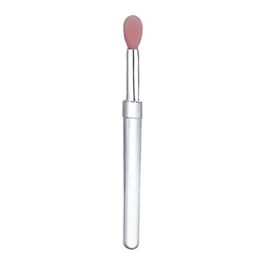 welnice pennello per labbra in silicone - mini portatile e doppio lato per un'applicazione efficace di balsamo per labbra e rossetti