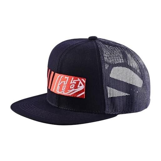 Troy Lee Designs icona snapback cappello, blu, taglia unica unisex-adulto