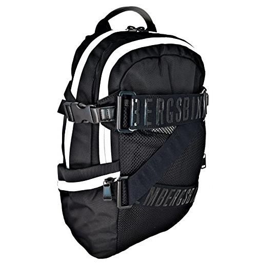 Bikkembergs zaino unisex nero backpack db- strap 2.0 black
