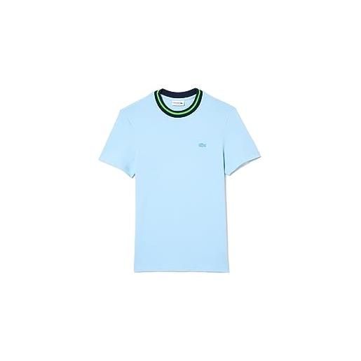 Lacoste th1131 t-shirt manica lunga sport, panorama, 4xl uomo