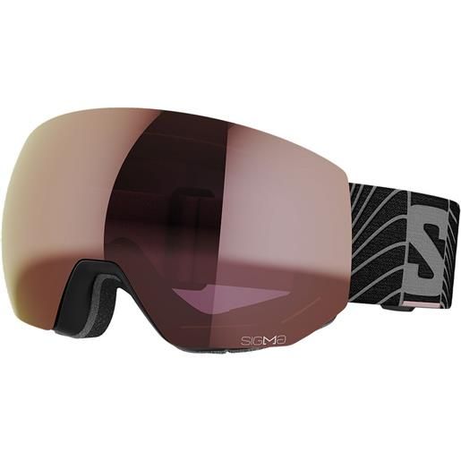 Salomon radium pro sigma ski goggles nero silver pink/cat2