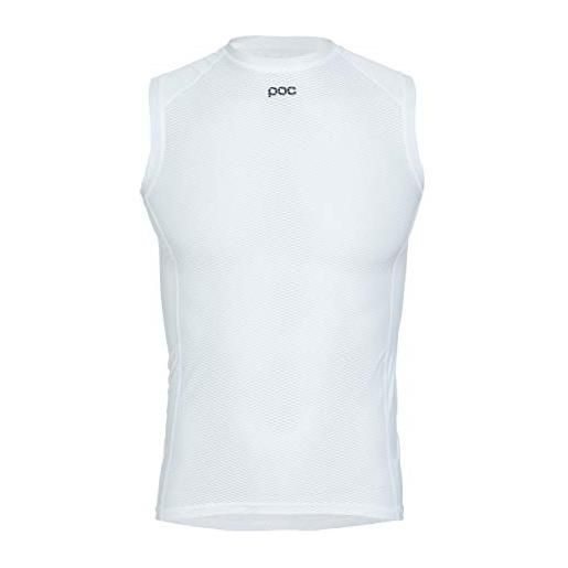 POC essential layer vest, giacca da ciclismo men's, hydrogen white, xxl