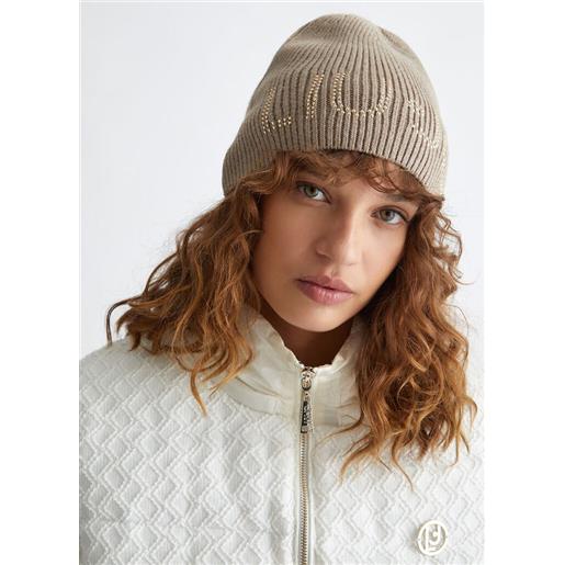 LIU JO SPA 2f3030 cappello logo borchie liu-jo