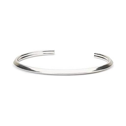 Trollbeads argento bangle a cuore m