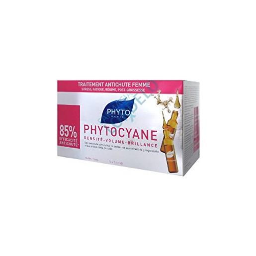 Phyto phytocyane - fiale per la perdita temporanea dei capelli, 90 ml