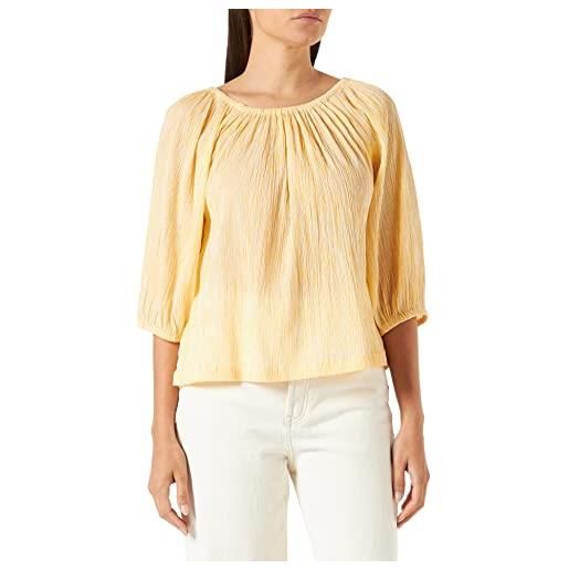 Part Two ingeborgpw bl blouse relaxed fit camicia da donna, amber yellow stripe, 52
