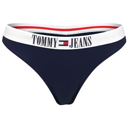 Tommy Hilfiger brazilian - bikini da donna, blu marino, s