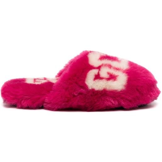 Gcds slippers con stampa - rosa